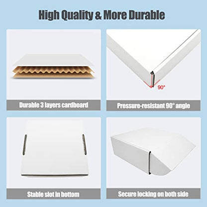 13x11x2" Shipping Box, White Packaging Flat Mailing Corrugated Cardboard Boxes Mailers for Business Lightweight Cute Literature Mailer, 25 Pack - size: 13"x11"x2", style: 25 Pack - White