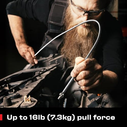 NoCry Premium Tool Set — Magnetic Claw Grabber and Telescopic Pickup Stick - style: Set A - Claw and Pick-up Tool