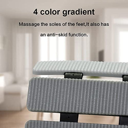 BEMISO Shower Mat Non Slip Bathtub Mat 27.5 x 15.7 Inch Bath Mat for Tub - color: Gradient Grey, size: 27.5 x 15.7 inches