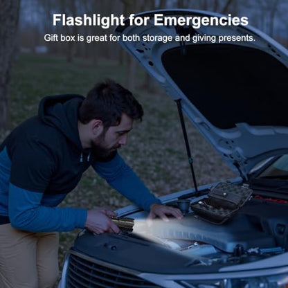 Flashlight 10000 High Lumens Rechargeable 30W Super Bright LED Flash Light