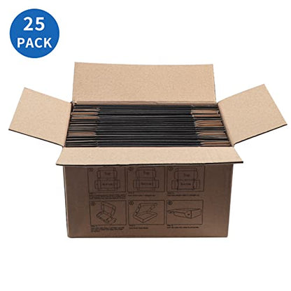 Hoikwo 40 Pack Black 7x5x2 Shipping Boxes - color: Black(Glossy), size: 7x5x2-40 Boxes