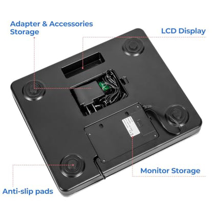 Shipping Scale, 400lb/50g Digital Postal Scale, Weight Scale for Packages/Luggage/Postage/Mail/Small Business/Warehouse, Battery & Adapter Included