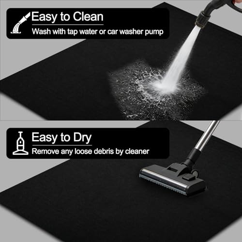 2 Pack 29”x36” Premium Oil Spill Mat for Under Car