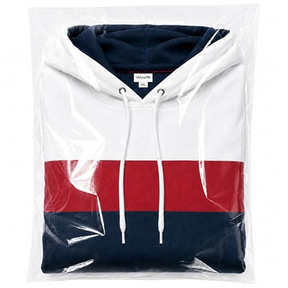 Wowfit 100 CT 14x20 Self Sealing Clear Bags for Packaging, Hoodies, Jackets - size: 14x20 Inch (Pack of 100)