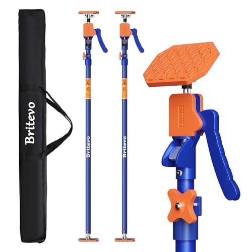 2PK Cabinet Jack, 54-115 inch Adjustable Support Pole - size: 54"-115" 2PK