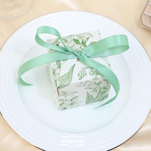 Sage Green Satin Ribbon, 1/2 Inch x 50 Yards - color: Sage, size: 1/2 Inch (13mm)