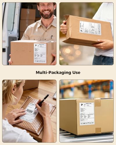 SVANTTO 4x6 Thermal Labels, 220Pcs/Stack, White Shipping Labels - size: 220 Labels