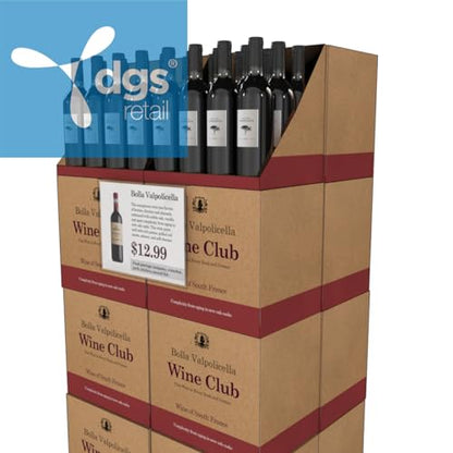 Sign Holder, Floor Stack Case Vinyl, w/Lip Clear 11W 8.5H - 50 PACK - size: 50 Pack
