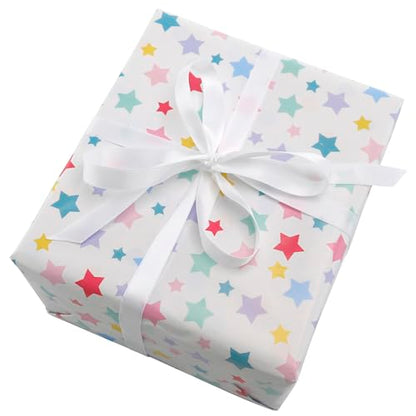 Double Faced White Satin Ribbon: 3/8 Inch 100 Yards Roll - color: 3/8 White