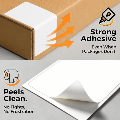 24-Roll (1300/Roll) 2" x 1" Thermal Barcode & SKU Labels, 1" Core - size: 2" x 1" - 24 Rolls (31200 Labels)