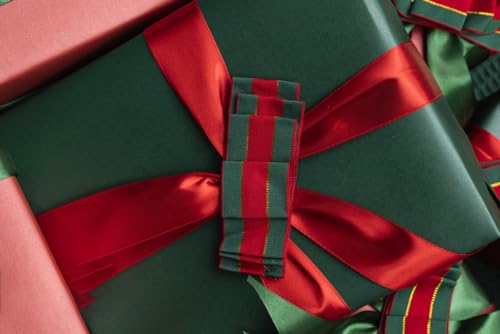 Vanhench Green Wrapping Paper Roll 17.5"×963" (80 1/4FT) - color: Christmas Green, size: 17.5" X 80.25'