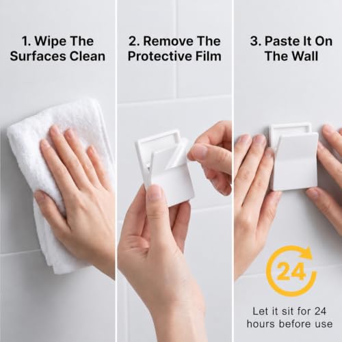 6Pcs Large Self Adhesive Clips, No Drilling Wall Tapestry Clips for Hanging