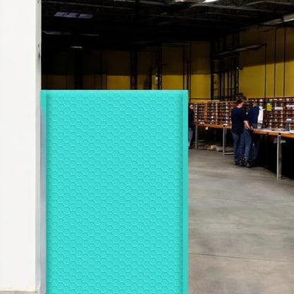 iMBAPrice 9.5x14.5 Inches Teal Color Poly Bubble Bag, 100-Pack Large Size #4 Self Seal Poly Bubble Mailers Padded Packing Envelopes (Total100 Bags) - color: Teal, size: 9.5"x 14.5" (100 Bags)