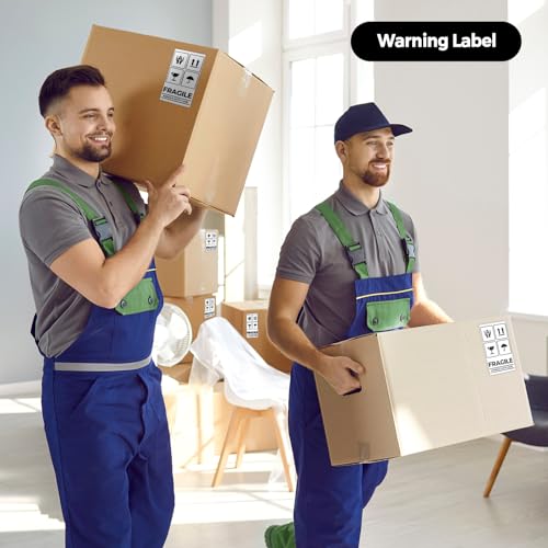 MUNBYN 3x5 Thermal Labels, 500 Sheets/1 Stcak, White - color: White, size: 3x5"