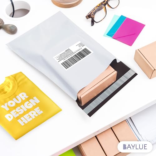 Poly Mailers 19x24, Self Seal Shipping & Mailing Bags, 100 Pack Bulk - color: White, size: 19x24/ 100 Pack