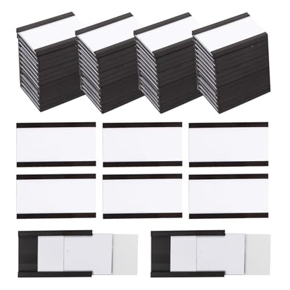 40pcs Magnetic 'C' Channel Label Holders 1x2in - color: 1 X 2 Inch