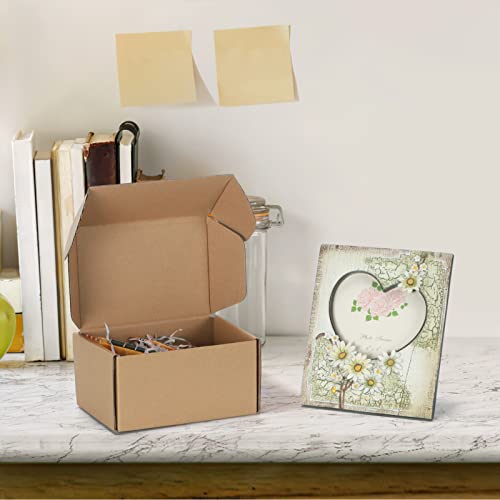 6x4x3 Cardboard Shipping Boxes Set of 20, Brown - size: 6" x 4" x 3"