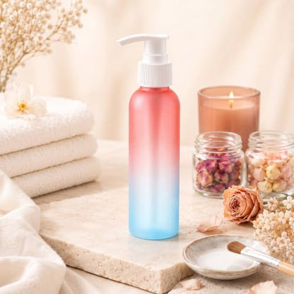 Nuenen 48 Pcs 4oz/120ml Lotion Bottles with Pump, Pink Blue Gradient - color: Pink Blue Gradient