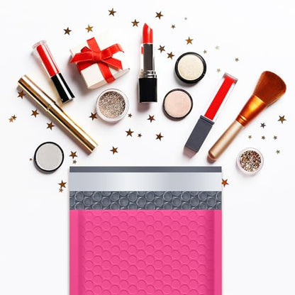 UCGOU Bubble Mailers 8.5x12" 40 Pack Usable Size 8.5x11" Hot Pink Padded - color: Hot Pink, size: 8.5x12" 40PC