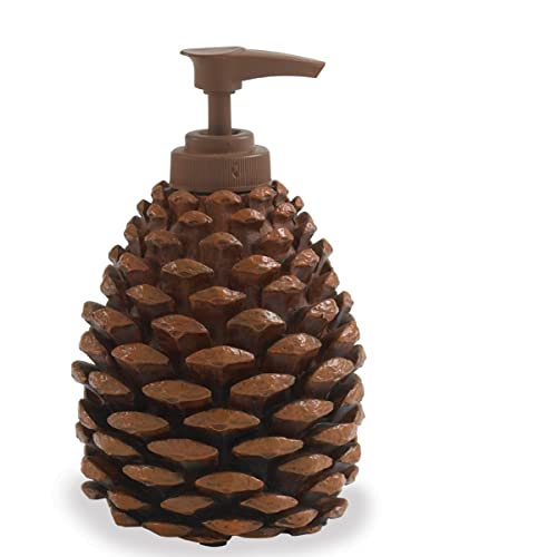 Park Designs Pine Bluff Pinecone Soap Dispenser - color: Pinecone Soap Dispenser
