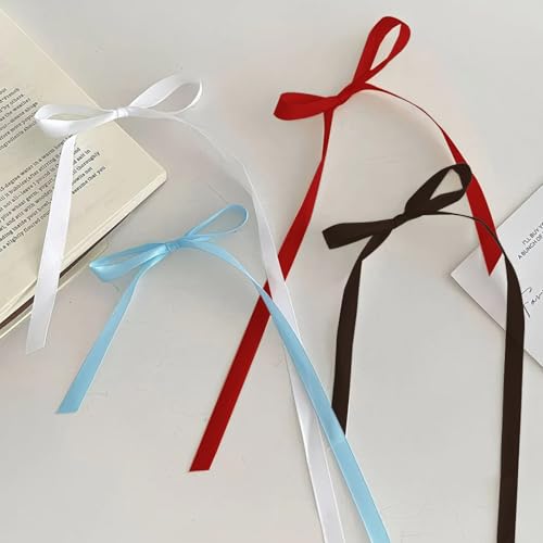 Red Satin Ribbon 1/4 inch x 100 Yards Red Silk Ribbon - color: Red, size: 1/4"X 100 Yards