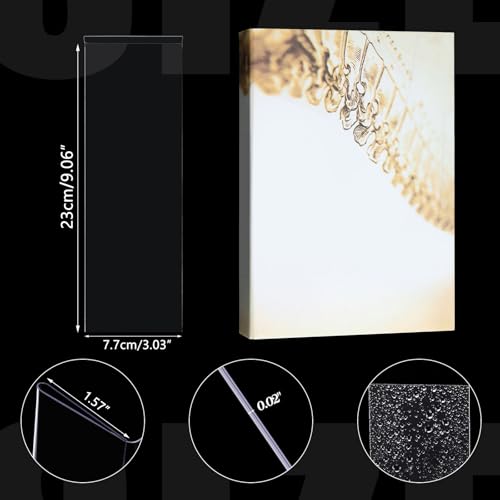 Containlol 15 Pcs Moveable Shelf Label Holder for Library, 3 x 1.6 Inch - size: 3 x 1.6 Inch
