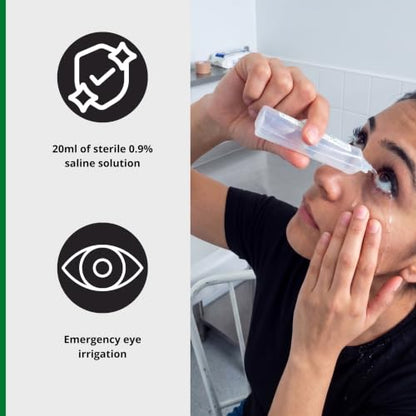 HypaClens Saline Eye Wash Pods, (Pack of 25)