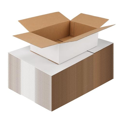 40 Pack Small Shipping Boxes 9x6x3 Inches - size: 9x6x3