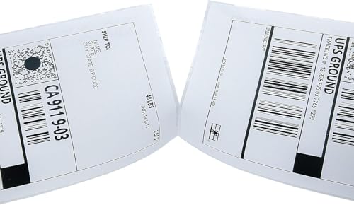 LLIKED 4x6 Thermal Shipping Labels, 4000 Fanfold Thermal Printer Labels - size: 4000 Labels