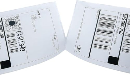 LLIKED 4x6 Thermal Shipping Labels, 4000 Fanfold Thermal Printer Labels - size: 4000 Labels