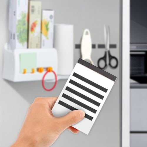 FINDMAG Magnetic Tape, Magnetic Strips with Adhesive Backing, 1 Roll 30 Feet Magnet Tape Perfect for Craft and DIY Projects, Whiteboards & Fridge (0.08" Thick 1/2" Wide)