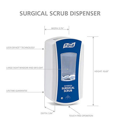 Purell LTX-12 Automatic Surgical Scrub Dispenser, Blue, 1200 mL - 1932-04 - color: Blue/White