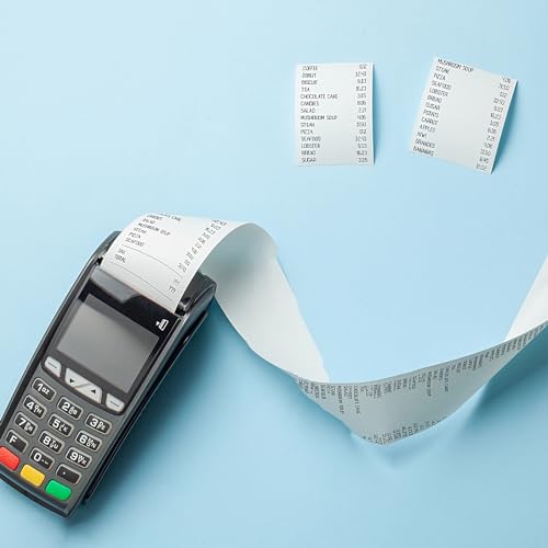 57x30mm Thermal Paper White 10 Rolls, Non-Adhesive Thermal Paper Roll for Mini Printer Instant Camera Printer Refill