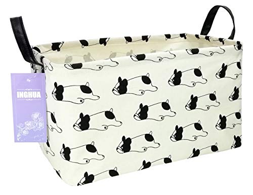 Rectangular Bulldog Storage Basket - color: Rec-Bulldog