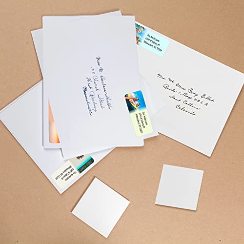 Customized Personalized Address Labels - Made in The USA by Kenco (250 Labels, Tropical Beach) - color: Tropical Beach, size: 250 Labels