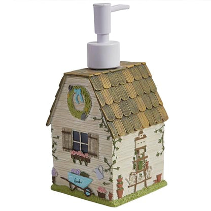 Park Designs Spring Shed Soap Dispenser, Antique - color: Spring Shed
