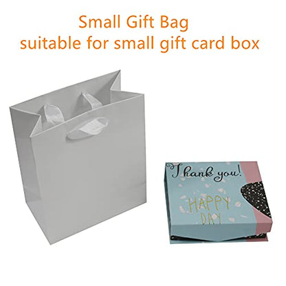 100 Pcs thick Kraft Paper Bags ,Mix sizes Shopping Bags with handles Bulk，Craft Gift Bags, Retail Bags, Recycled , Brown Paper Bags for Wedding，Packaging, Birthday Party，Business, Goody and Kraft Merchandise Bag (Mix Size 100pk(Mini,Small,Medium,Large), W