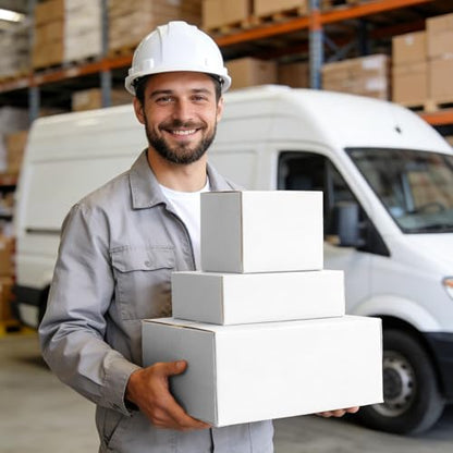 Famagic 8x6x4 Shipping Boxes Small for Packing & Business, 10 Pack, White - color: White, size: 8x6x4 inch