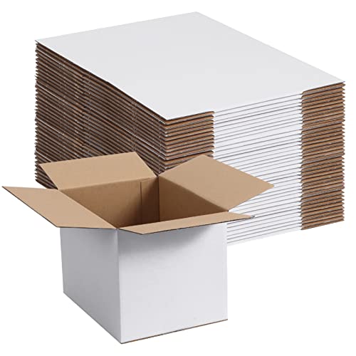 40 Pack Small Shipping Boxes 8x6x6 Inches - size: 8x6x6