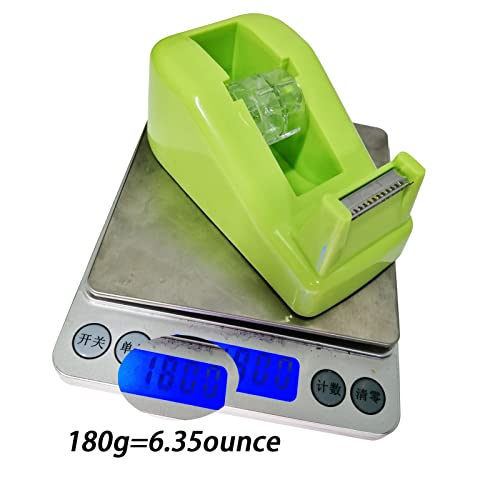 Desktop Tape Dispenser Cute Light Office Tape Dispensers, Nano Pads Fix Base, Blue - color: Green 1