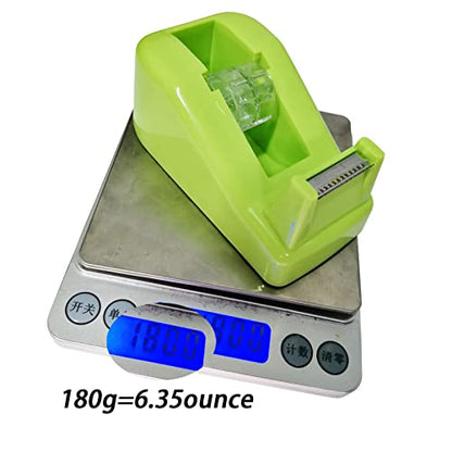 Desktop Tape Dispenser Cute Light Office Tape Dispensers, Nano Pads Fix Base, Blue - color: Green 1