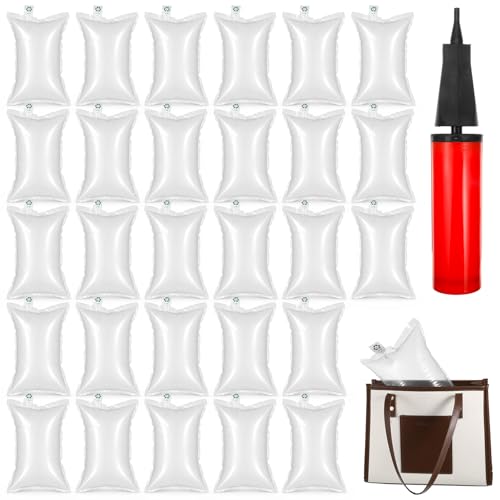 100 Pack Air Pillows for Shipping with Pump, Inflatable Air Bags