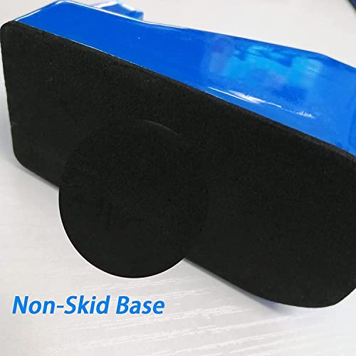 Desktop Tape Dispenser Cute Light Office Tape Dispensers, Nano Pads Fix Base, Blue - color: Green 1