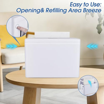 Countertop Paper Towel Dispenser, 200-Sheet Capacity - color: 5857s-white