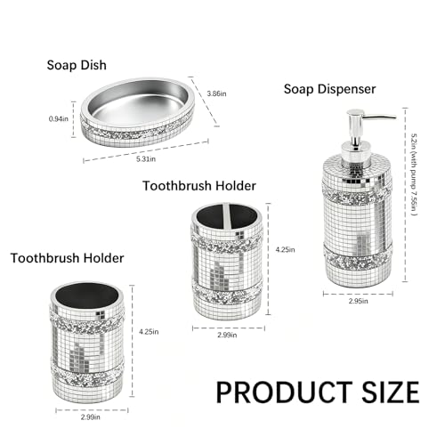 Toothbrush Cup, Suitable for Electric toothbrushes, can Hold Toothpaste - size: Toothbrush Cup