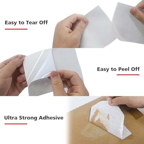 DGBDPACK 4"x6" Direct Thermal Shipping Labels 300 Labels/Roll Compatible with Zebra Rollo Beeprt Printer Permanent Adhesive - size: Roll-300*1