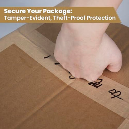 TAPEBEAR Water Activated Tape 2.75inch x 450ft Reinforced Packing Tape - size: 2.75inch x 450ft