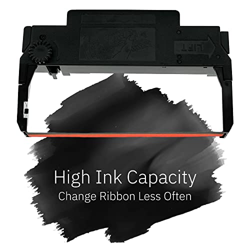 ERC-30/34/38 Black/Red Printer Ink Ribbon Cartridge for Point of Sale Transactions