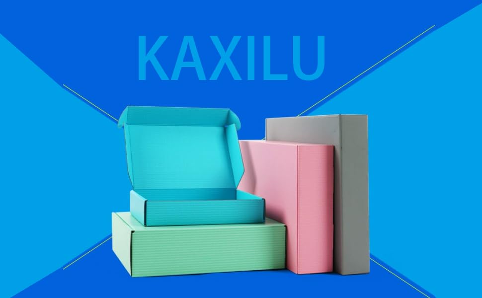 Green Tea Shipping Packaging Box Wrap E-Commerce Packing 20Pcs13×9×2Inch - color: Green Tea