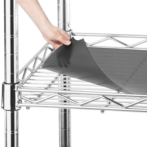 Frienda Wire Shelf Liners,18 x 48 Inch,Gray,Set of 10 - color: Gray, size: 18 x 48 Inch